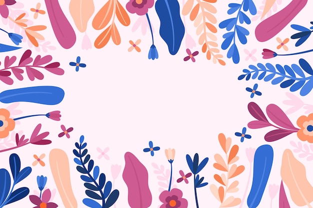 Background with floral theme