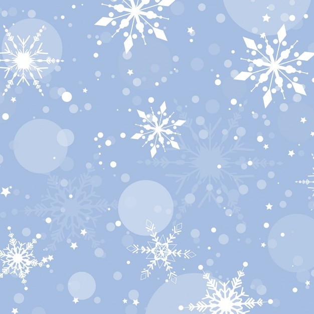 雪とブルー抽象的な背景