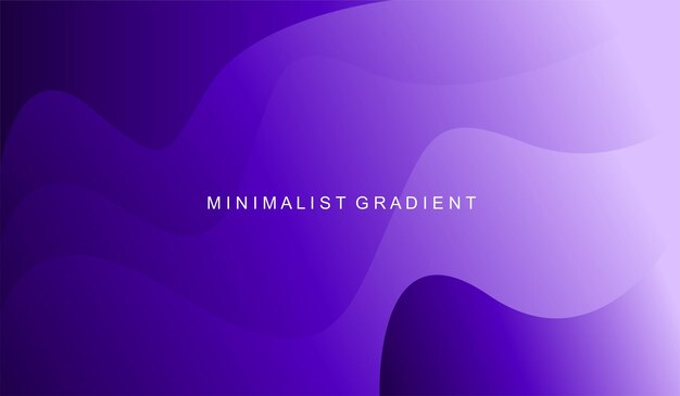 background with the text minimalist gradient