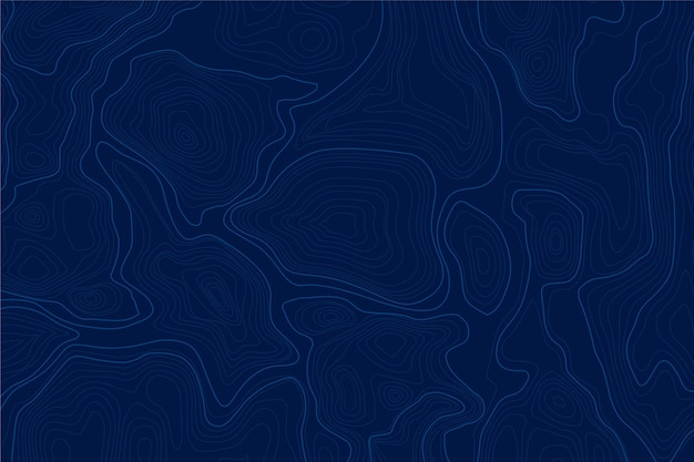 Free vector background with topographic map concept