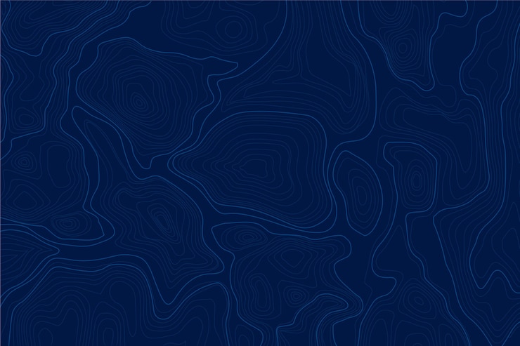 Free Vector background with topographic map concept