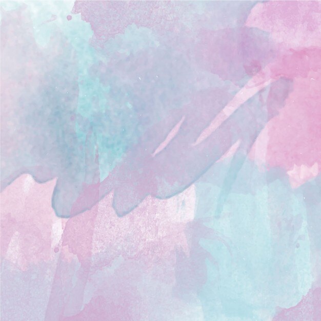 Free vector background with watercolor stains