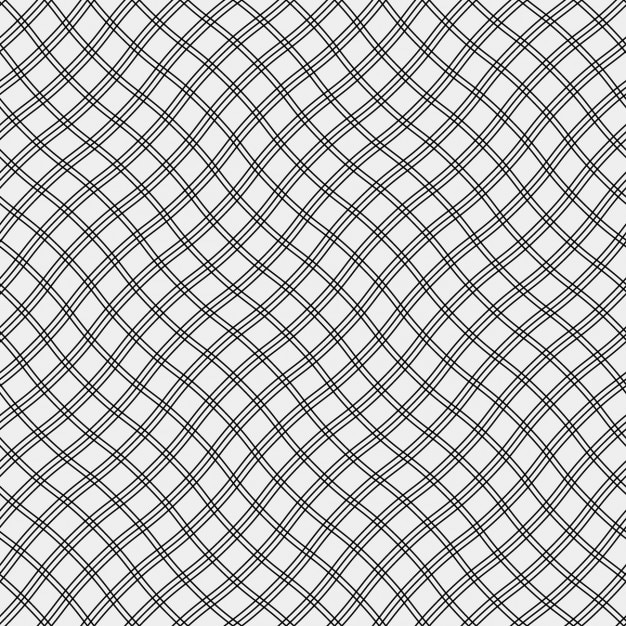 Free vector background with wavy lines in color black