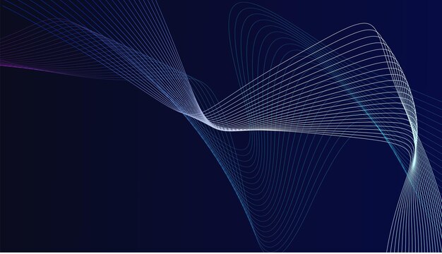 background with wavy lines copy space