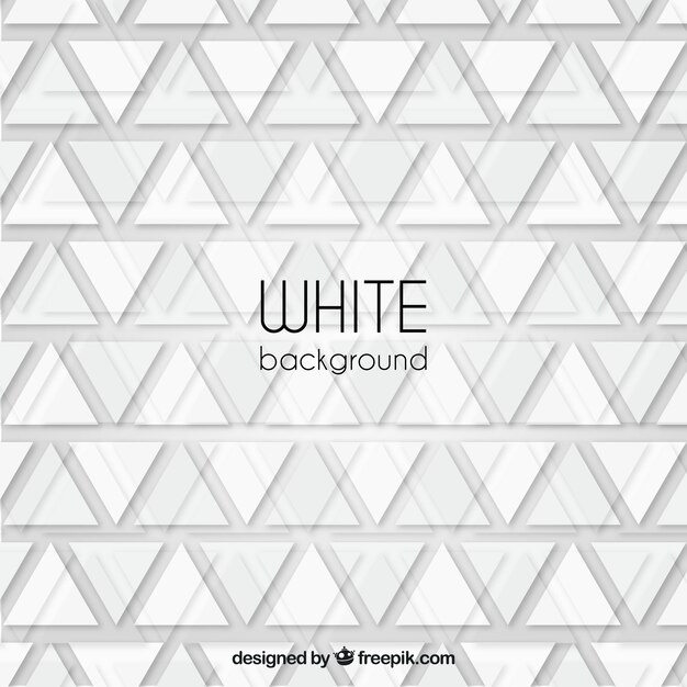 Background with white shapes