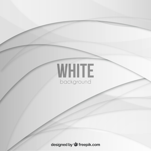 Background with white shapes