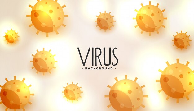 Bacteria infection or virus flu background