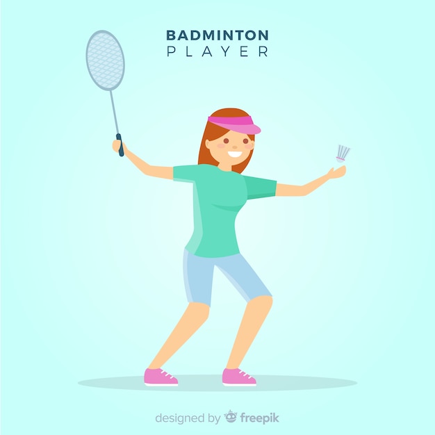 Badminton player