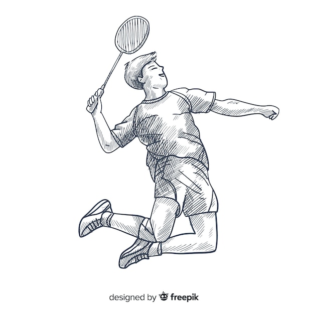 Badminton player