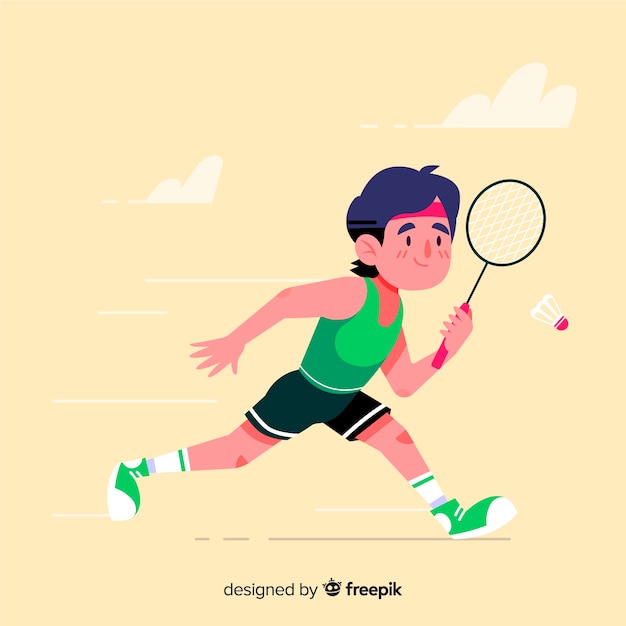 Badminton player