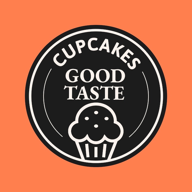 Free vector bakery business logo vector in cute doodle style