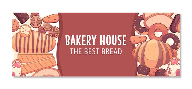 Bakery  facebook cover template