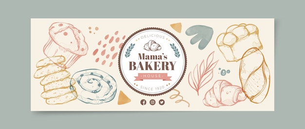 Bakery facebook template