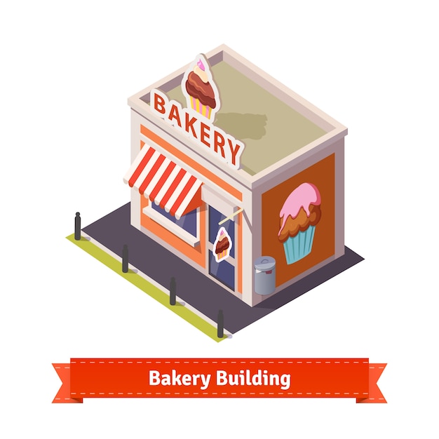 Bakery shop building