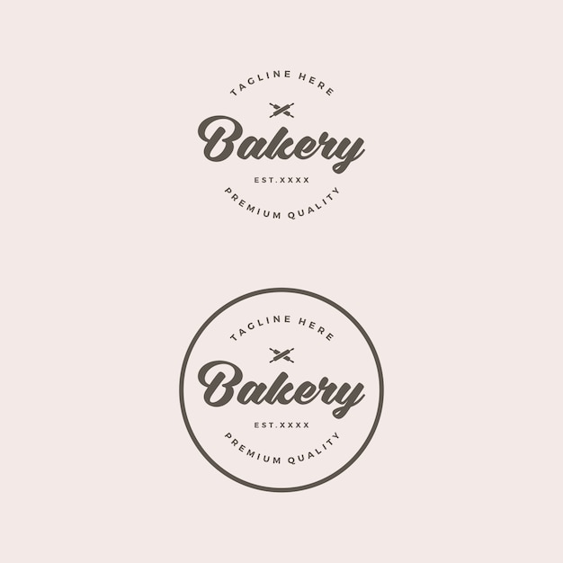 Download Free Bakery Shop Retro Logo Premium Vector Use our free logo maker to create a logo and build your brand. Put your logo on business cards, promotional products, or your website for brand visibility.