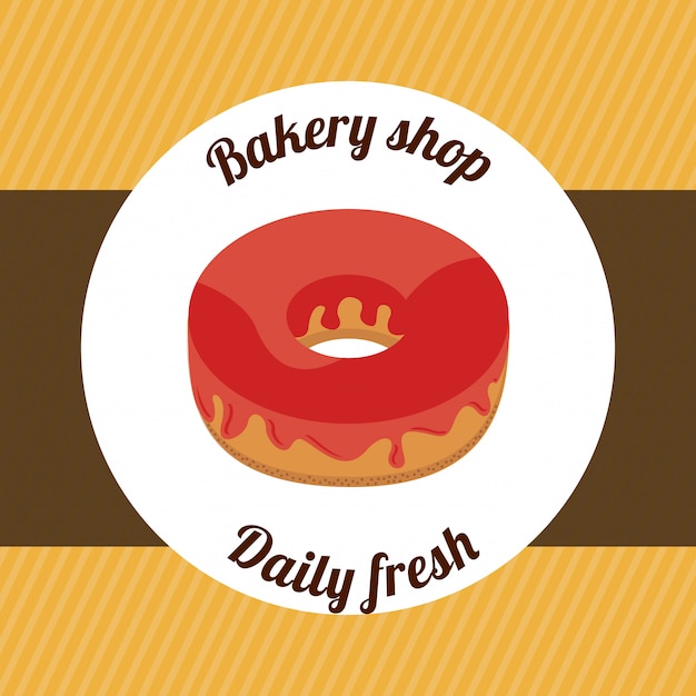 Free vector bakery simple element