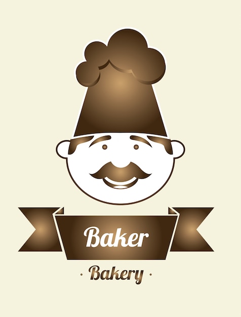 Free vector bakery simple element