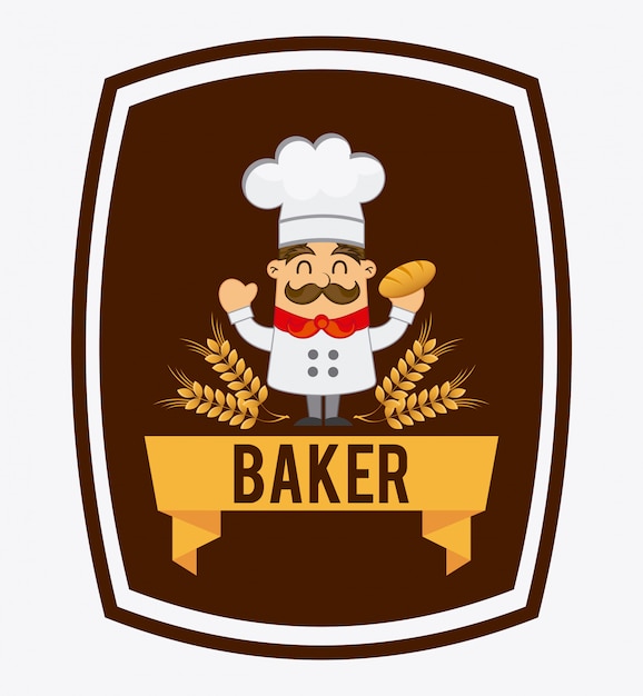 Free vector bakery simple element