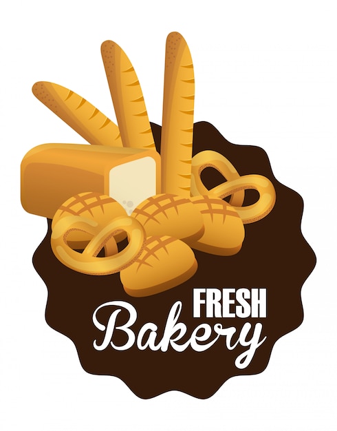 Free vector bakery simple element