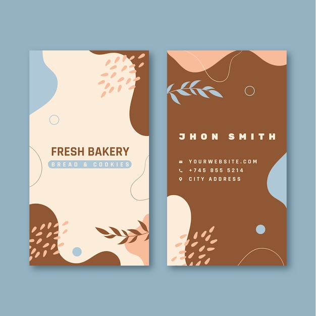 Bakery template design