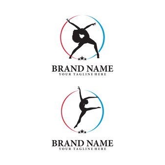 Ballet dance logo