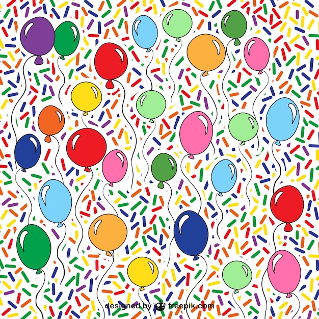 Balloons background