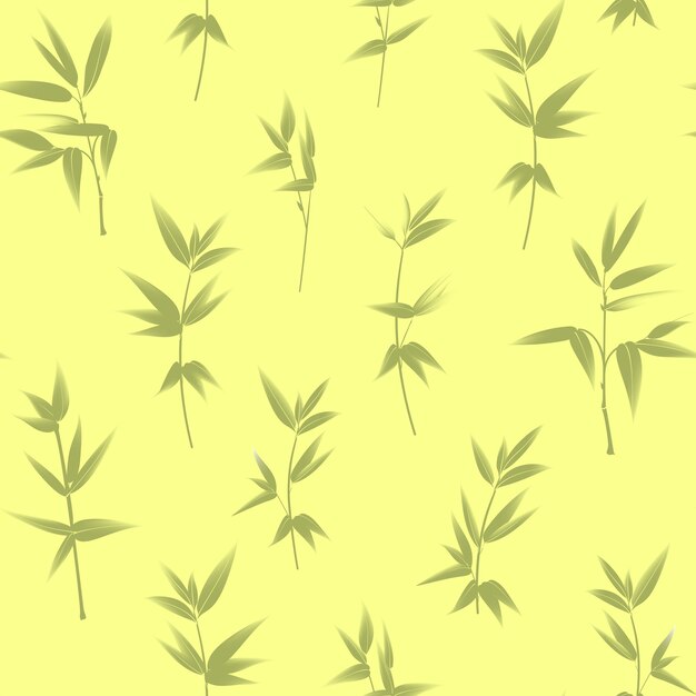 Bamboo seamless pattern.