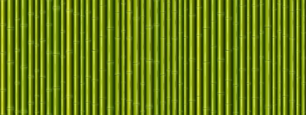 竹の壁のテクスチャのシームレスなパターン