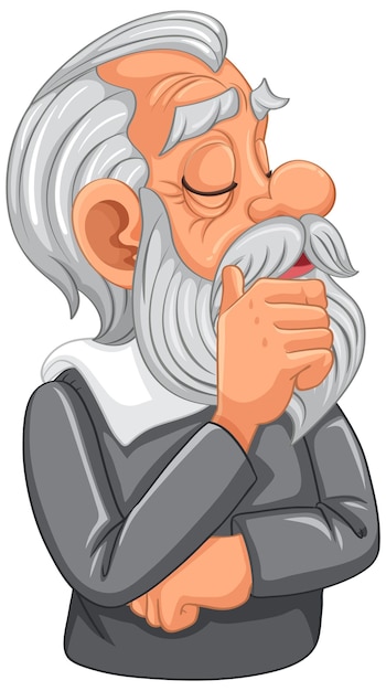 Free vector bangkok thailand may 12 2023 galileo galilei cartoon characte