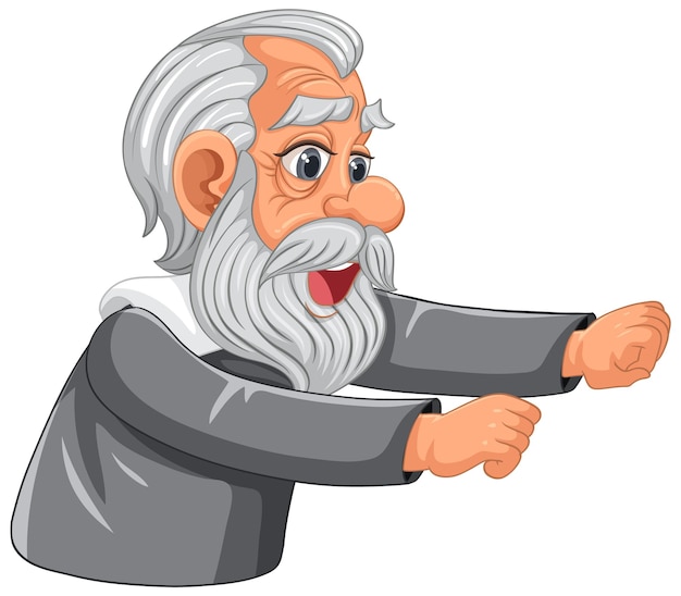 Free vector bangkok thailand may 12 2023 galileo galilei cartoon characte