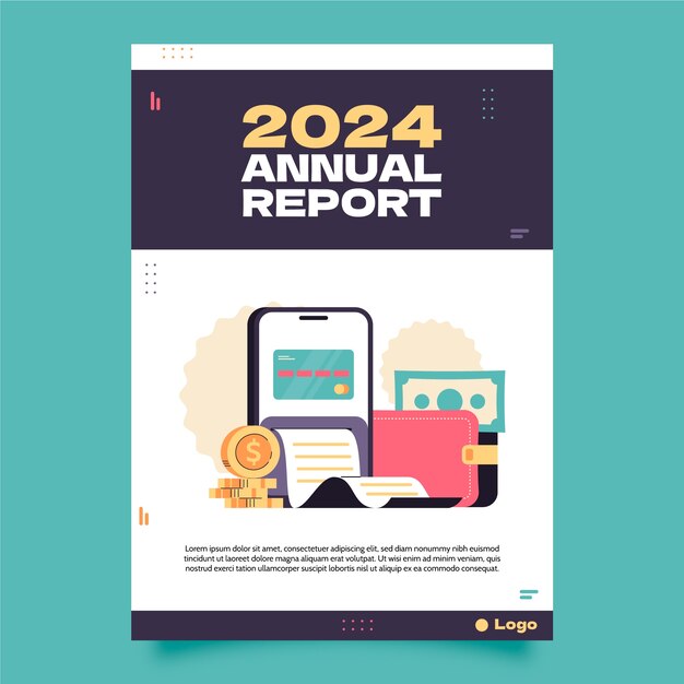 Banking business annual report template