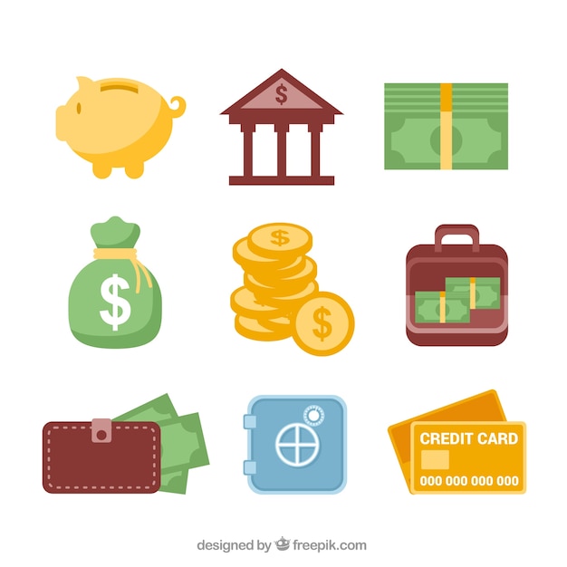 Free vector banking icons