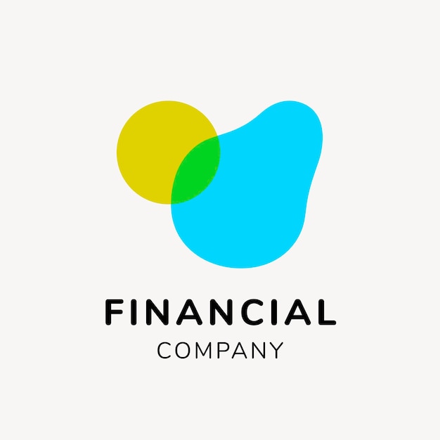 Free vector banking logo, business template for branding design vector