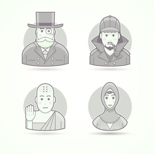 シャーロック 画像 無料のベクター ストックフォト Psd