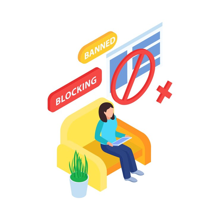 무료 Vector 금지된 사용자 아이콘