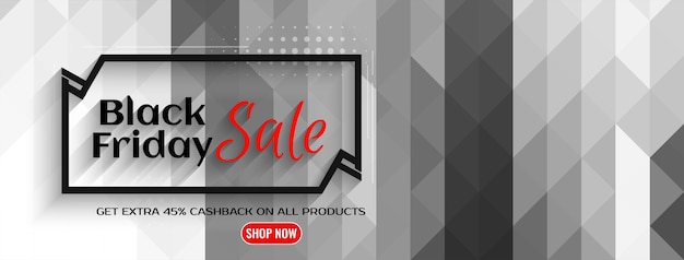 Banner design for Black friday sale offer promotion 