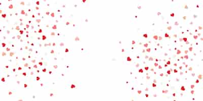 Бесплатное векторное изображение Баннер на день святого валентина с рисунком сердца