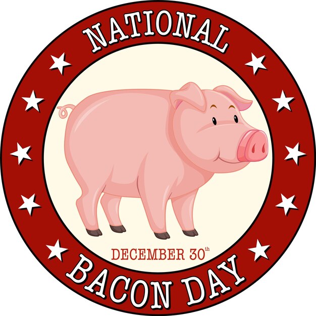 Banner of International bacon day