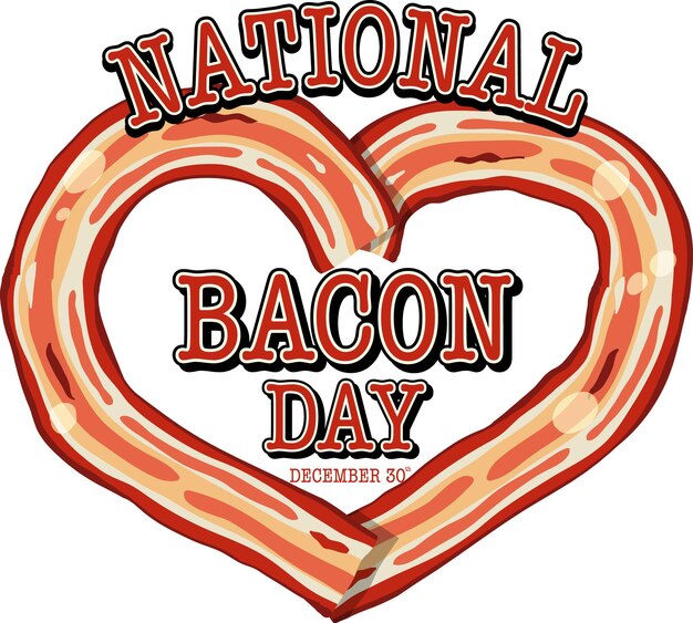 Banner of International bacon day