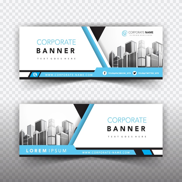 Free vector banner templates collection