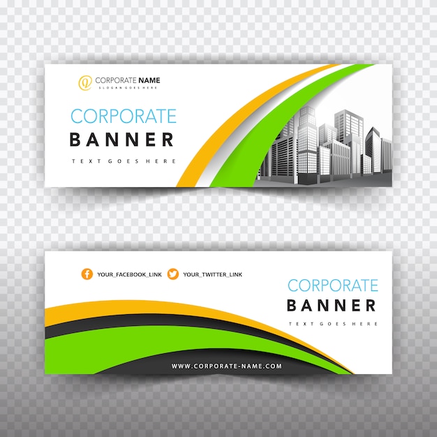 Free vector banner templates collection