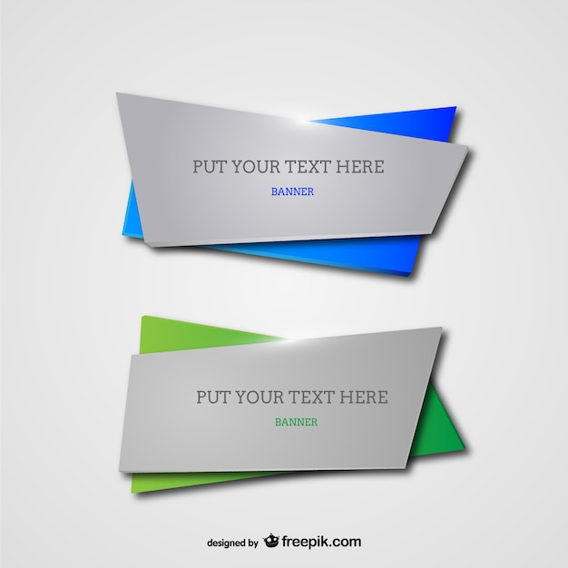 Banner templates