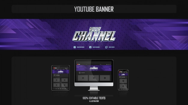 30 Free Youtube Channel Art Templates Customize And Download Animaker