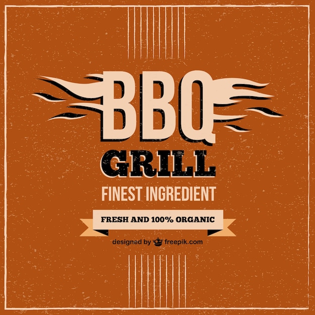 Barbecue grill restaurant menu