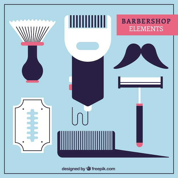 Barbershop element collection