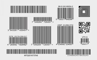 Free vector barcode collection