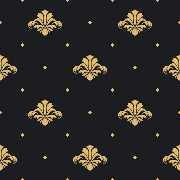 Baroque royal design wallpaper. Background design pattern seamless, 