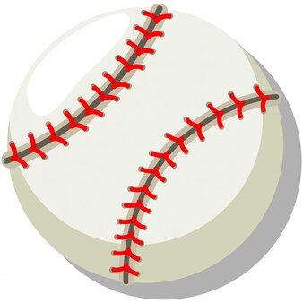 野球の縫い目 ソフトボールの靴ひもが白くかかった セット ボールのための赤いステッチ プレミアムベクター 野球の縫い目 ソフトボールの靴ひもが白くかかった セット ボールのための赤いステッチ プレミアムベクター