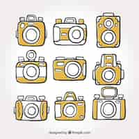 Free vector basic camera collection