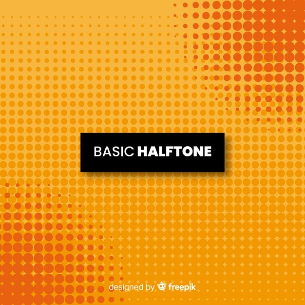 Basic halftone background